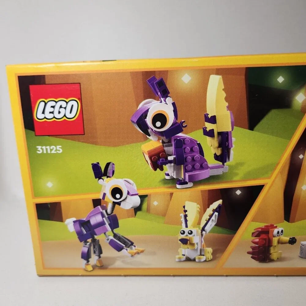 NEW LEGO 31125 Creator 3 in 1 OWL SQUIRREL RABBIT Fantasy Forest Creature